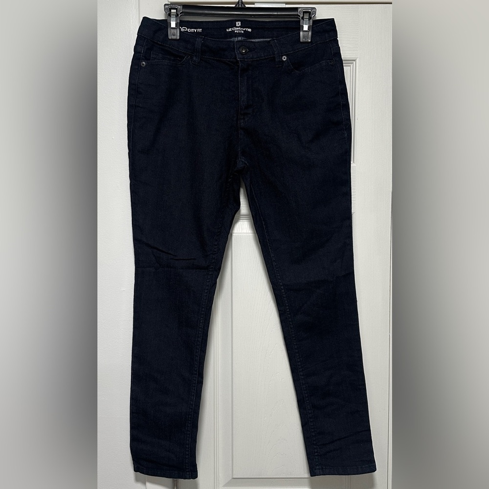 Liz Claiborne Women's Midnight Blue Skinny Jeans